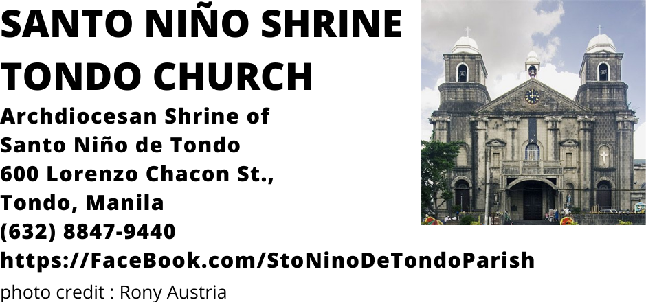 Tondo Church - Shrine of Santo Nino, Tondo, Manila