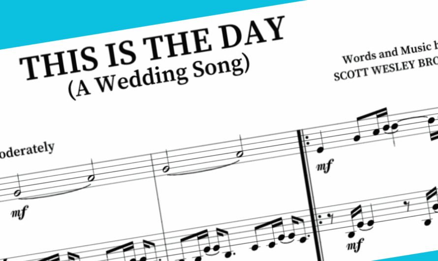 Scott Wesley Brown’s “This Is the Day”: A Timeless Wedding Song