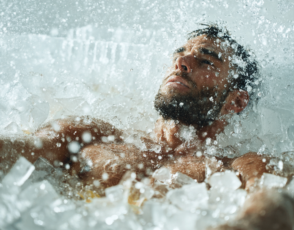 Ice plunge bath